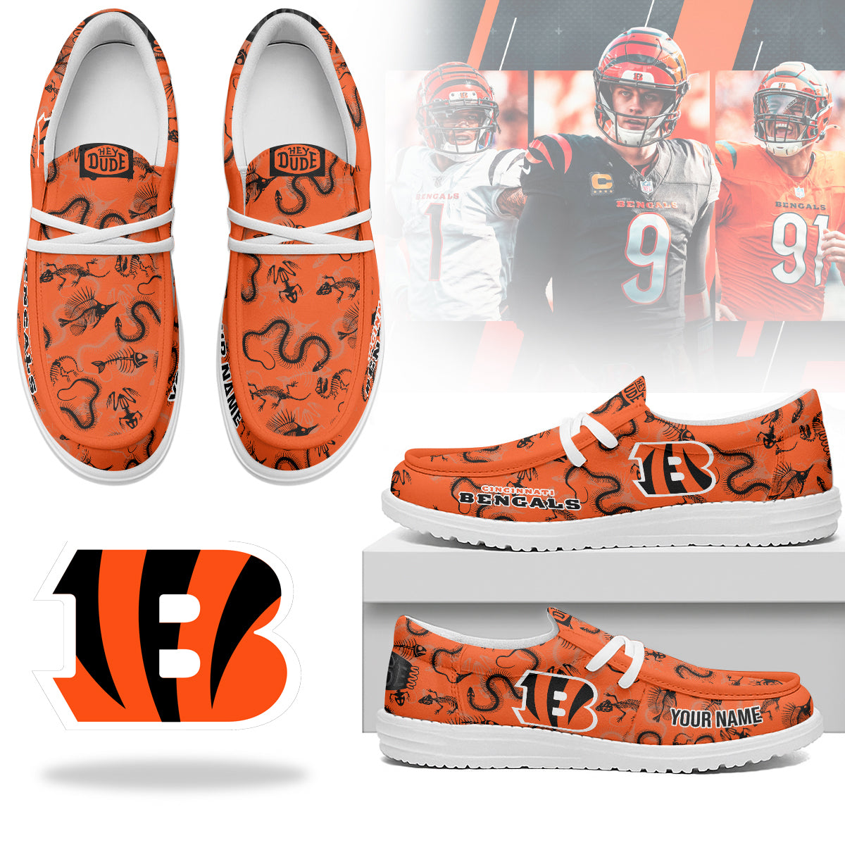 CB Halloween Hey Dude Shoes