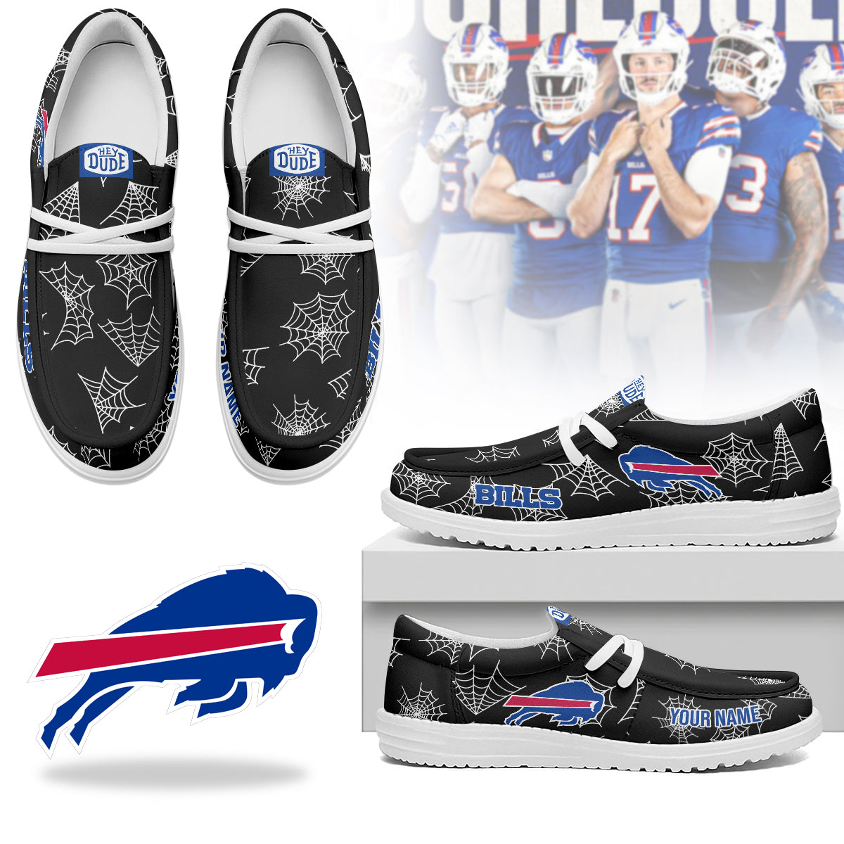 BB Halloween Hey Dude Shoes