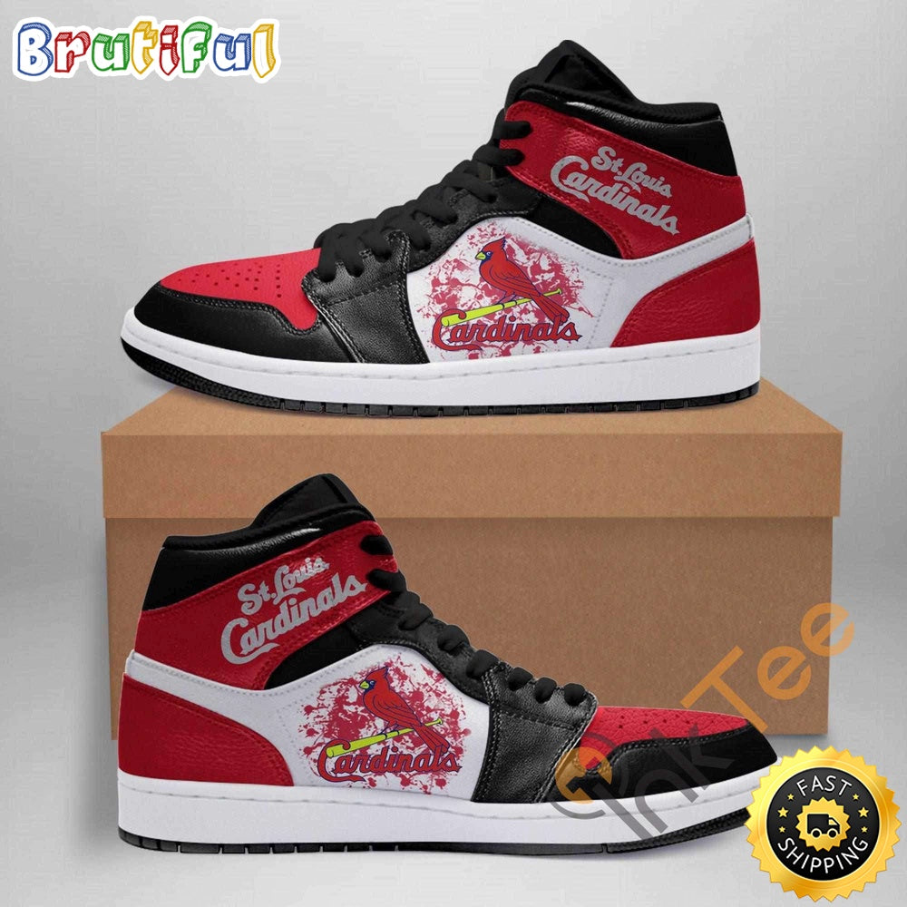 MLB St. Louis Cardinals Air Jordan 1 High Sneakers Timeless Jordan 1 Kicks